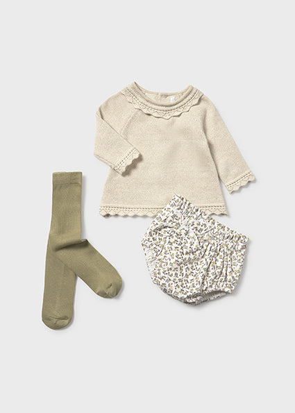 Baby Bloomer & Top Set