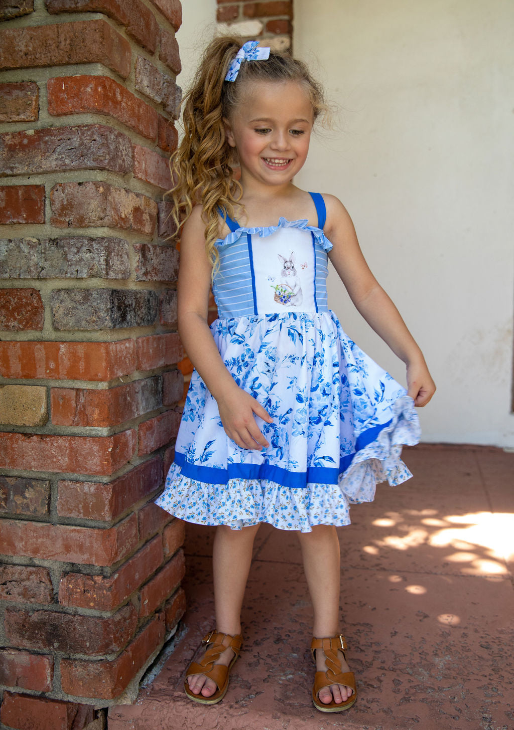 Bunny & Bluebell Dress