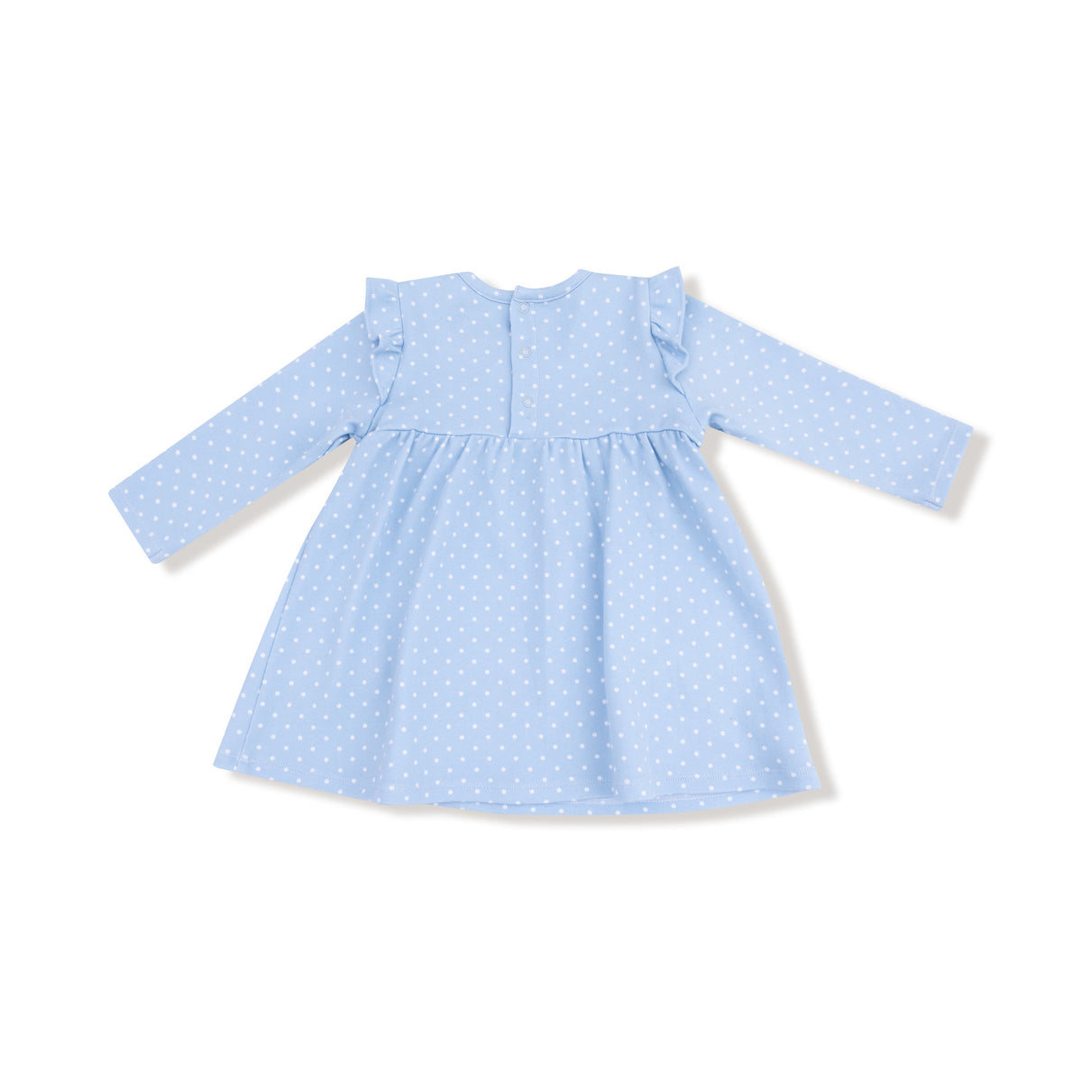 Organic Cotton Jersey L/S Dress w/Diaper Cover