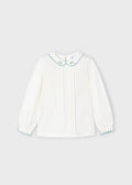 Girl Peter Pan Collard Blouse