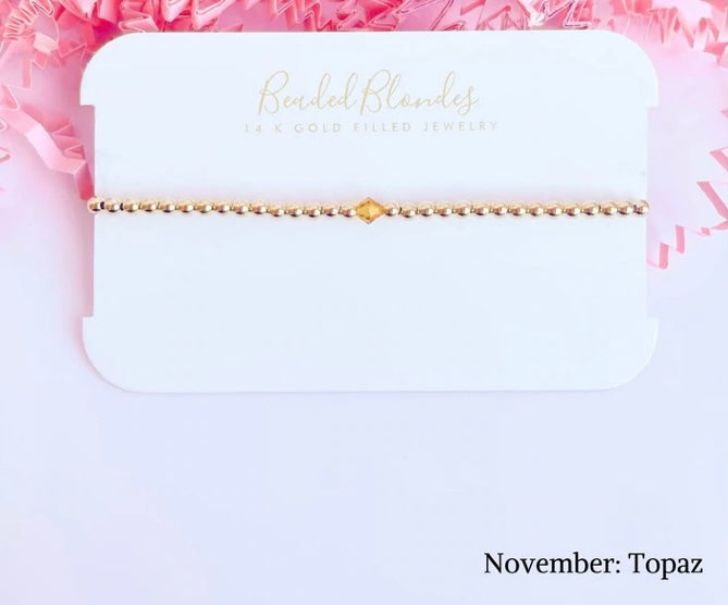 Birthstone Bracelet