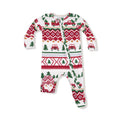 Baby Bamboo Christmas Footie PJ