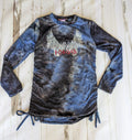 Tween Tye-Dye "Rock and Roll" L/S Top