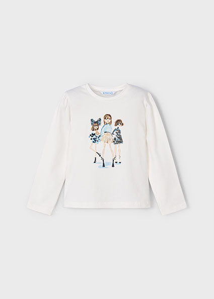 Sparkle Girls L/S Top