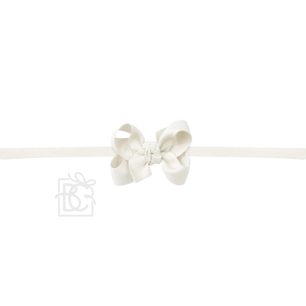 1/4" Multi Loop Grosgrain Headband Bow