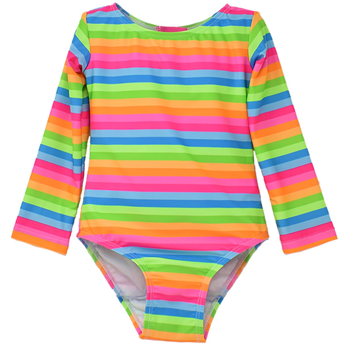 Girls 1 pc, Long Sleeve Swimsuit