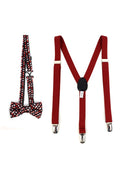 Suspender and Bow Tie Set