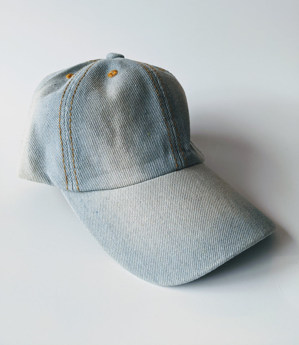 Kids Denim Ball Hats