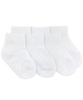 White Low Cut Socks 3Pk
