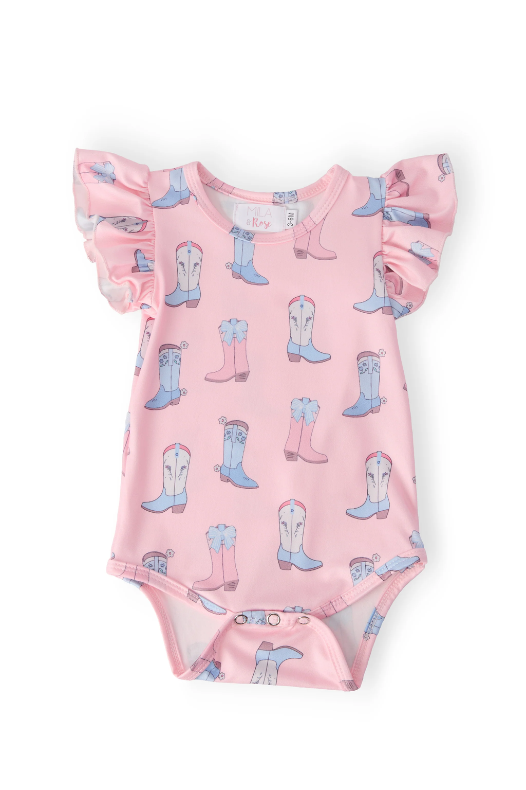 Baby Girl Flutter Bodysuit