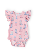 Baby Girl Flutter Bodysuit