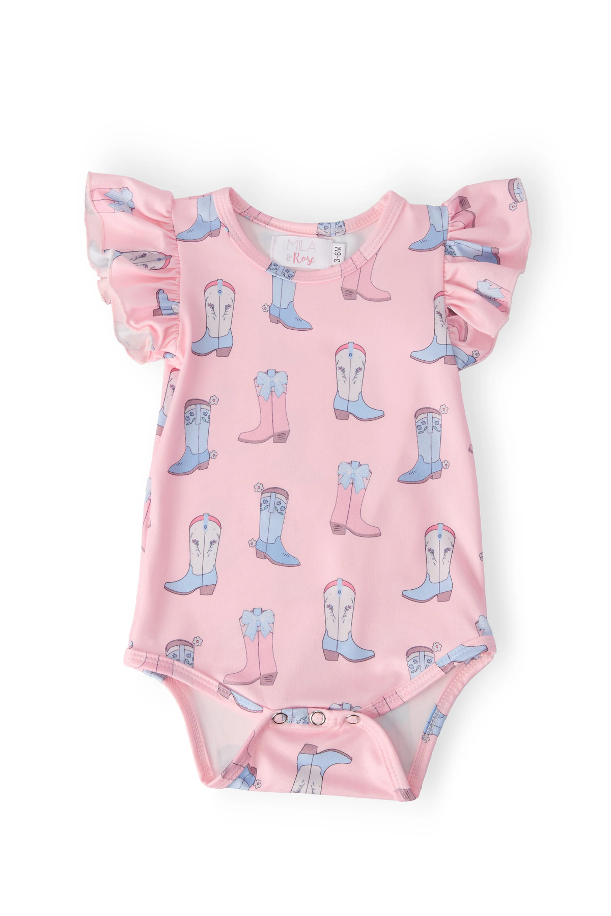 Baby Girl Flutter Bodysuit