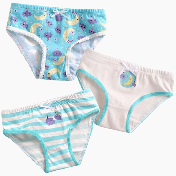 Vaenait Girl's Panty, 3Pk