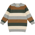Girl L/S Striped Large Striped Sweater