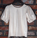 Junior & Girl Foil Dot Top