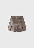 Junior Girl Pleather Dress Shorts