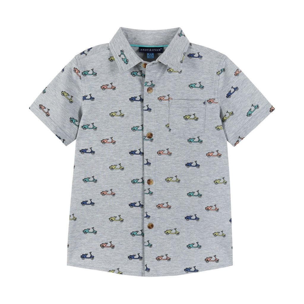 Short Sleeve Button Down Shirt
