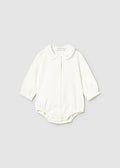 Baby Girl Basic Collard Bodysuit