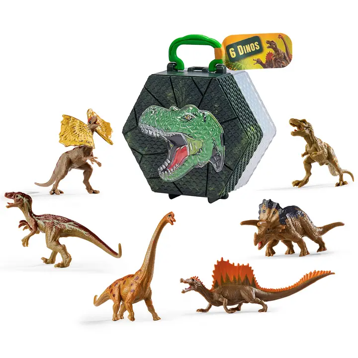 Dinos w/Case