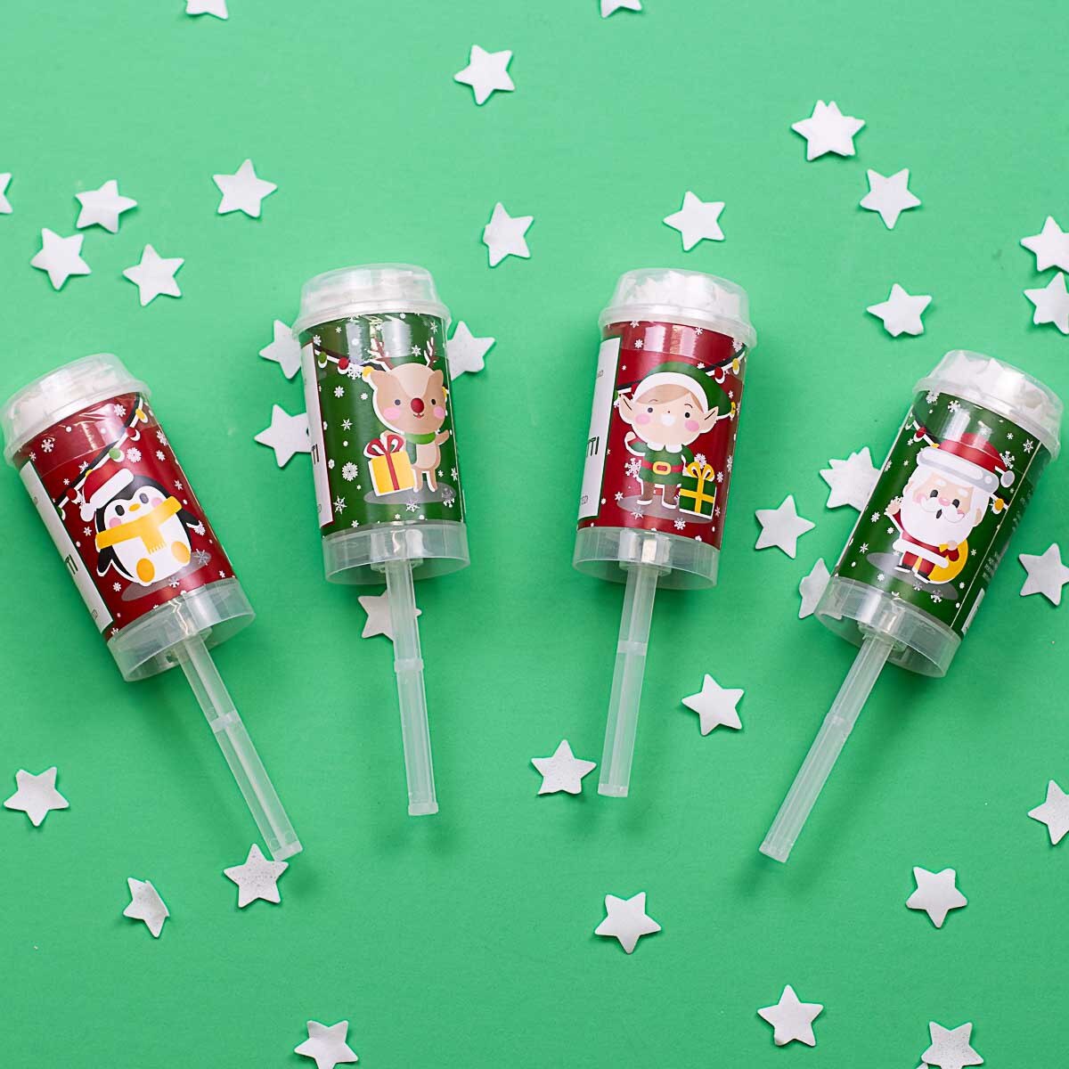 Holiday Confetti Bath Bomb Popper