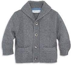 Baby Knit Shawl Collar Cardigan