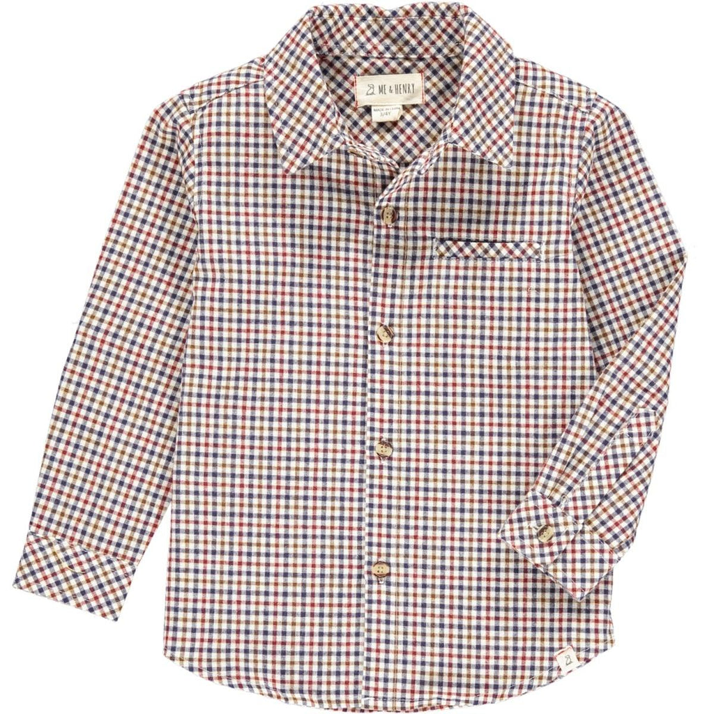Boy L/S Button Down Woven Shirt
