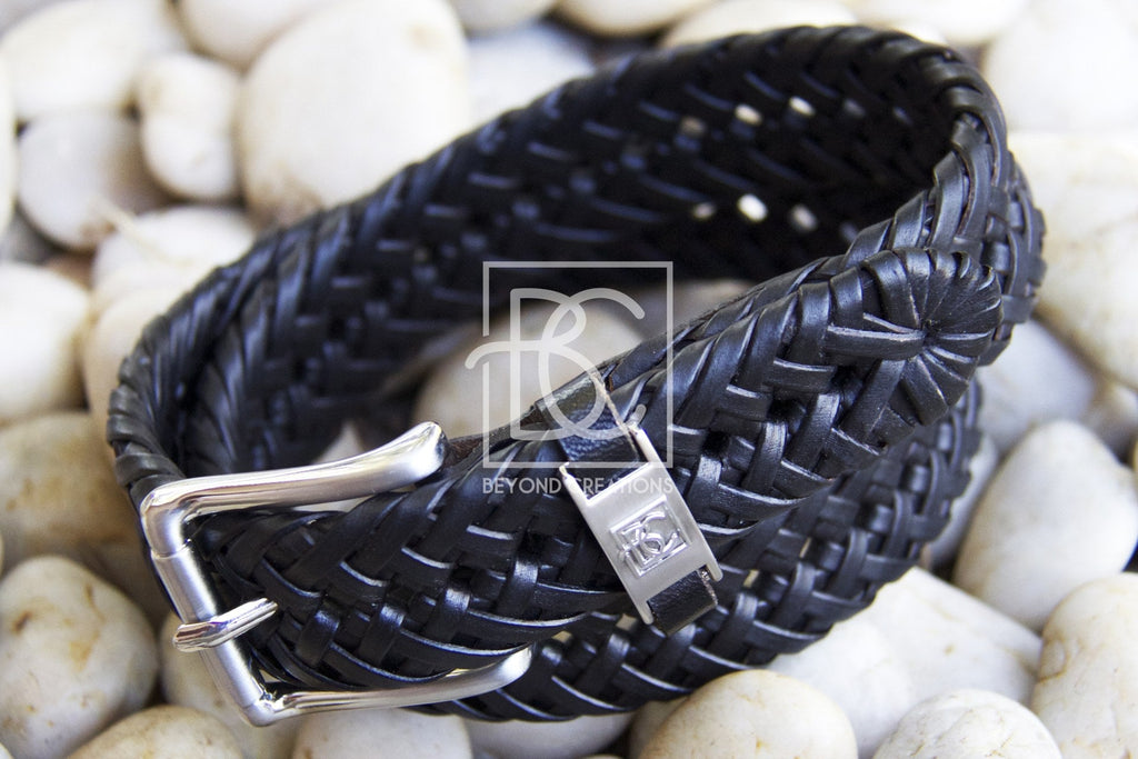 Braided Leather Belt