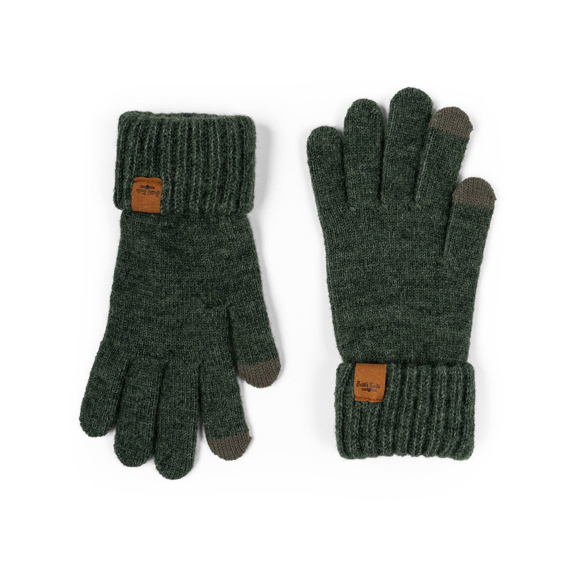 Adult Knit Gloves With Tech Finger