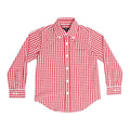 Toddler L/S Button Down Check Shirt