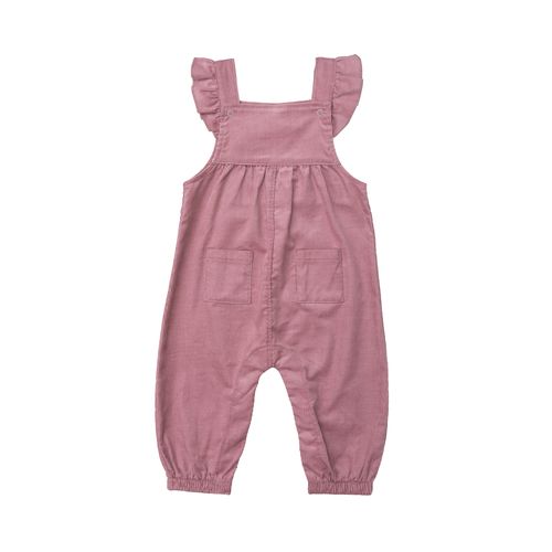 Baby & Toddler Ruffled Overalls