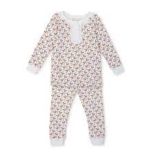Girl's 2pc Pima Cotton Christmas PJ's