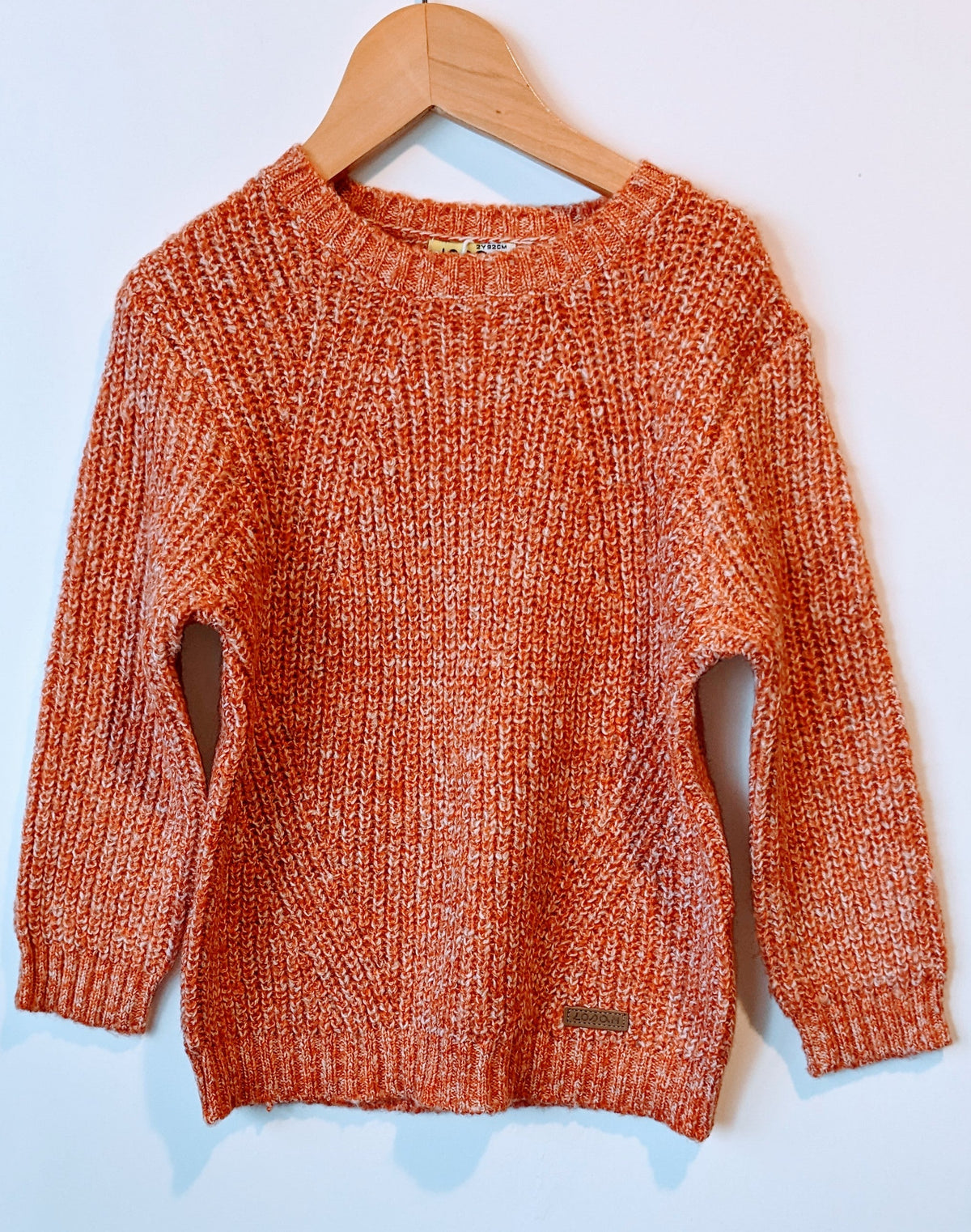Boy Heathered Knit Sweater