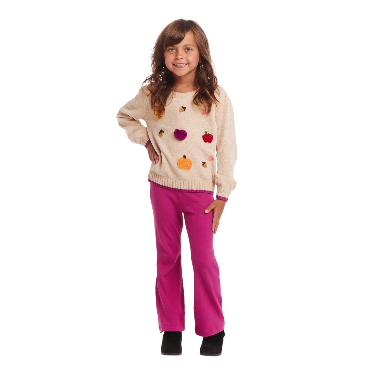 Girl's Sweater Legging Set
