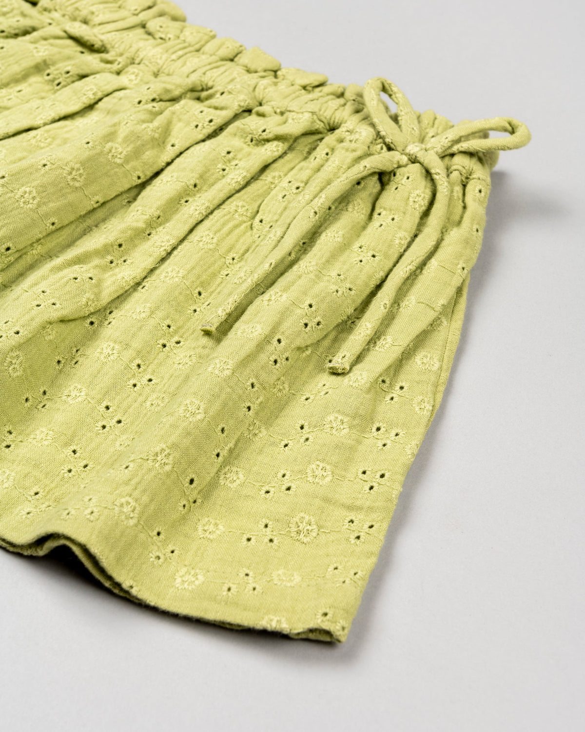 Eyelet Cotton Skirt