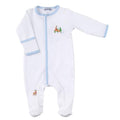 Holiday Buck Footed PJ's