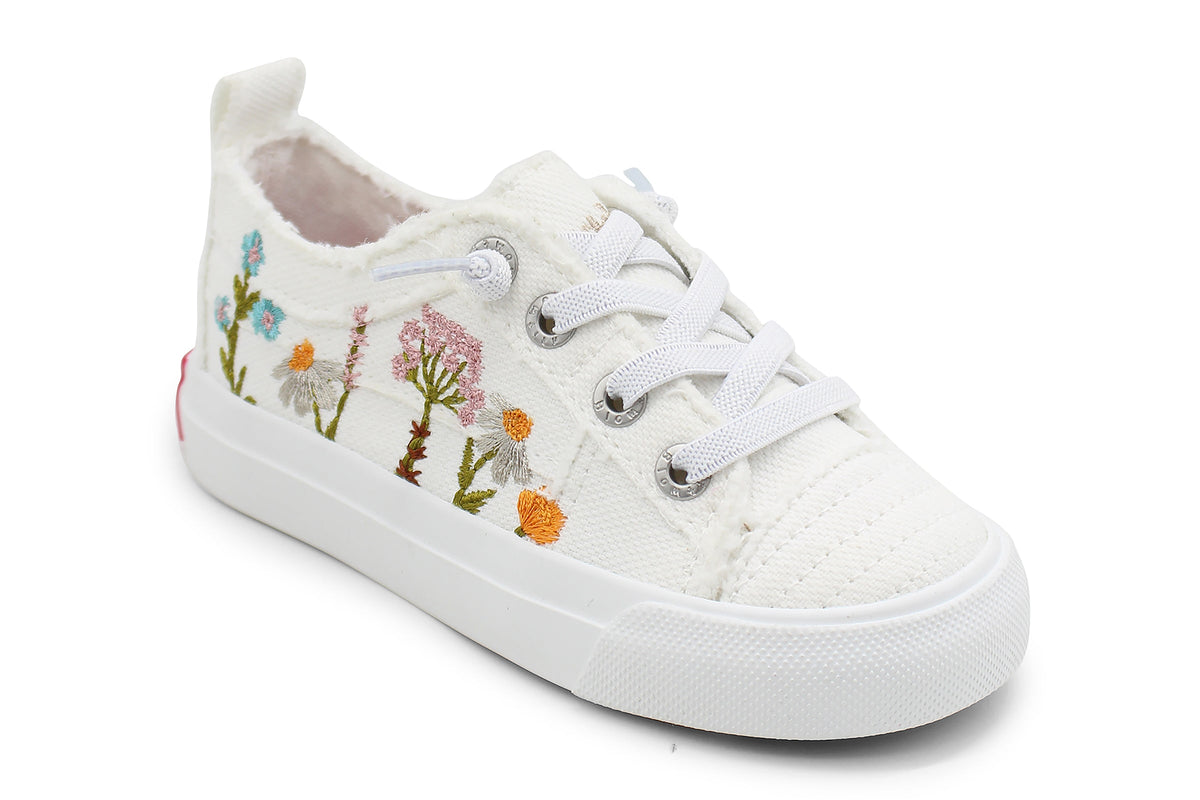 Little Girls Emborder Fashion Sneakers