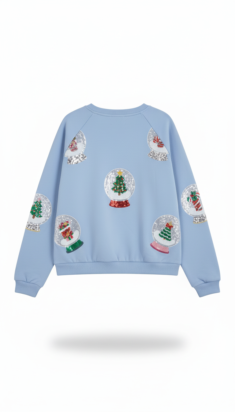 Junior Snow Globe Sweatshirt