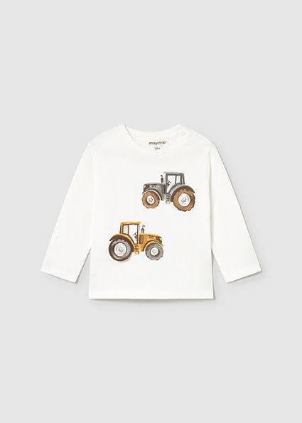 Baby/Toddler Tractor Fun L/S Tee