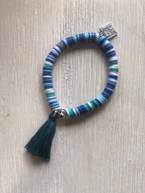 Little Miss Zoe Vinyl Disc Bracelets