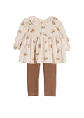 Beary Cute Textured Knit, 2 Pc Set