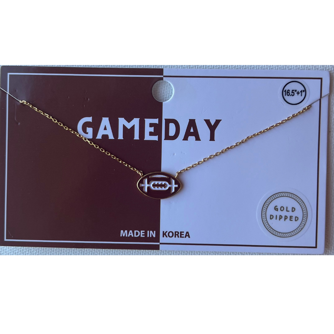 Football Necklace