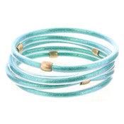 5 pc Glitter Filled Bangles
