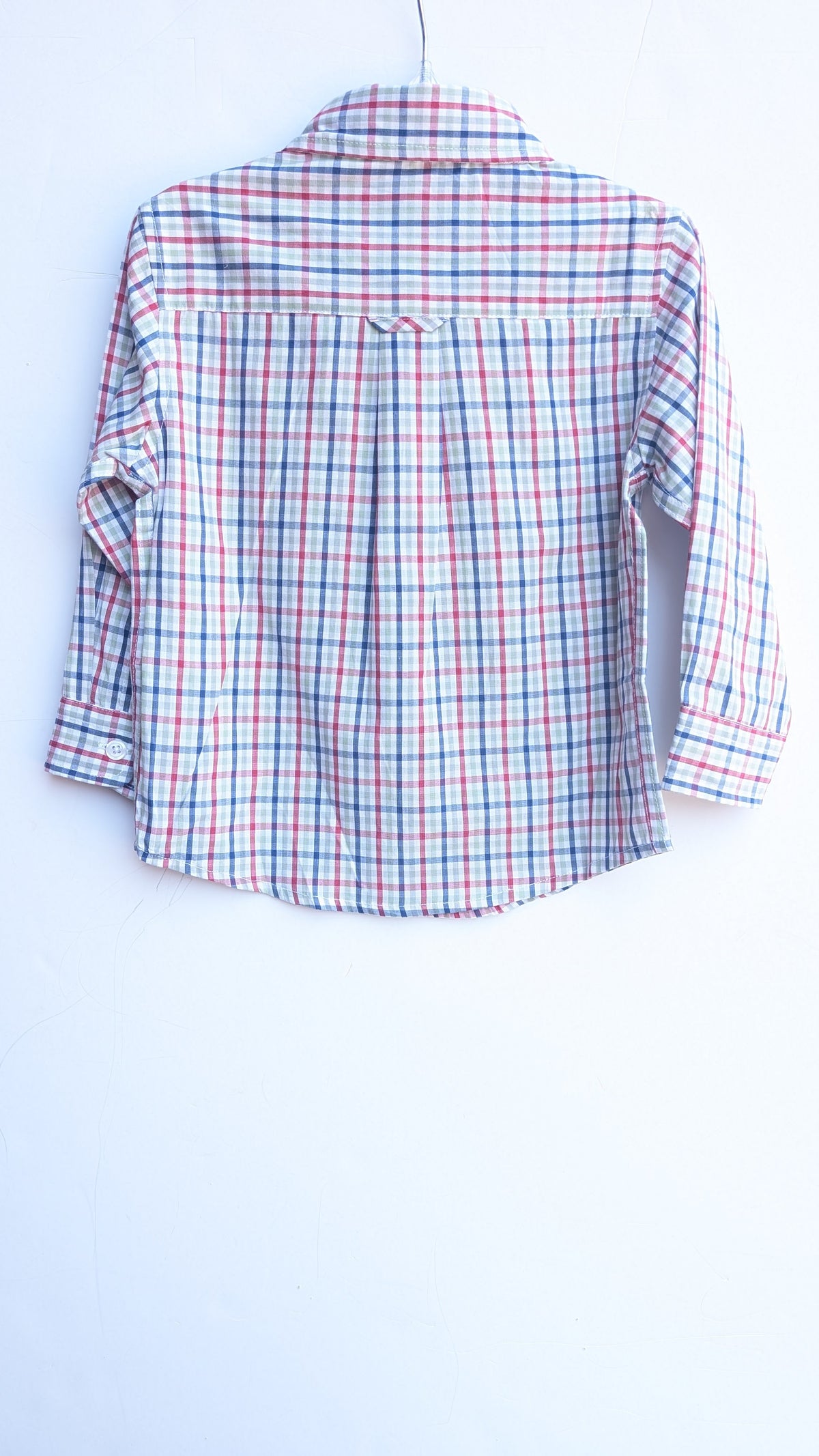 Christmas Plaid Dress Shirt