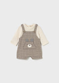 Bear Pocket dungaree & Top