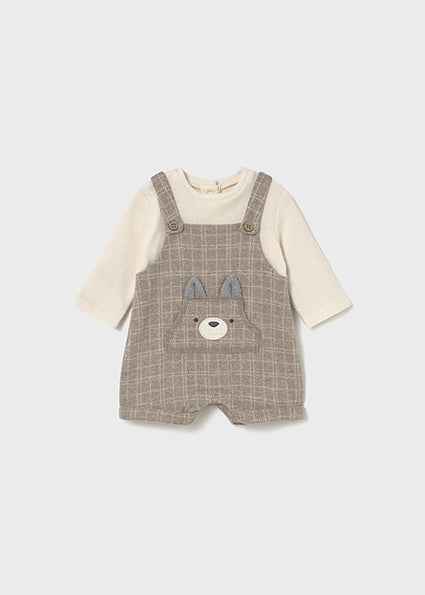Bear Pocket dungaree & Top