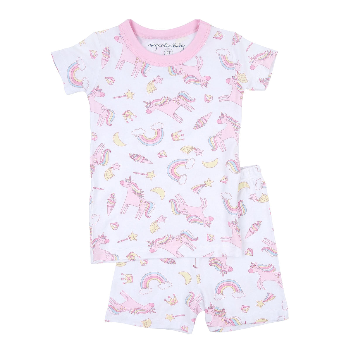 Girl S/S, Short Bamboo Pj's