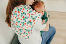 Christmas Burp Cloths