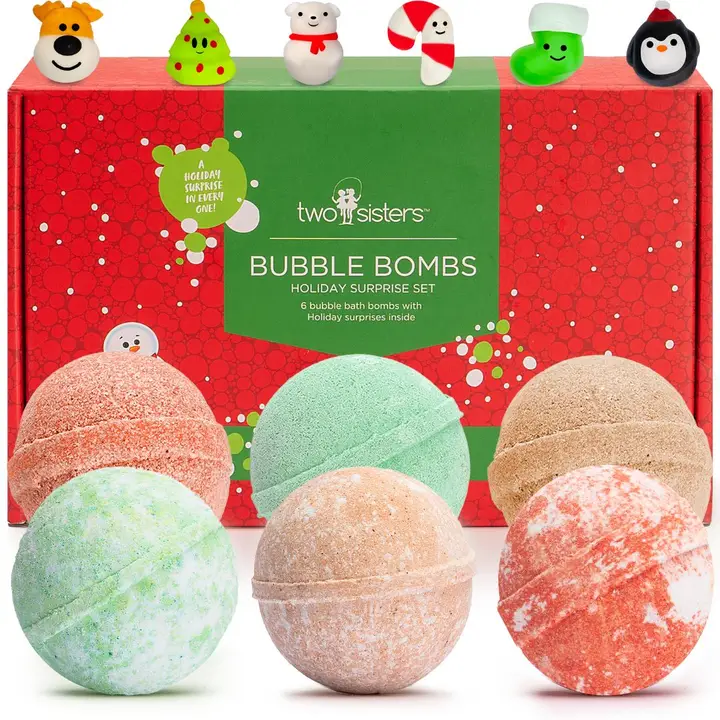 Christmas Bath Bomb Surprise