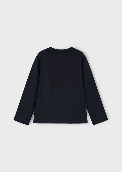 Girl L/S Bear Top