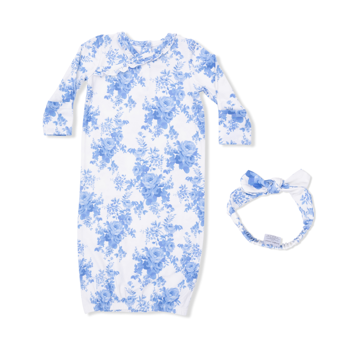 Girl Kimono Gown w/ Headband